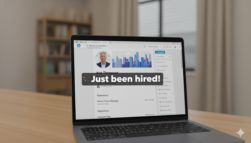 LinkedIn Just Been Hired